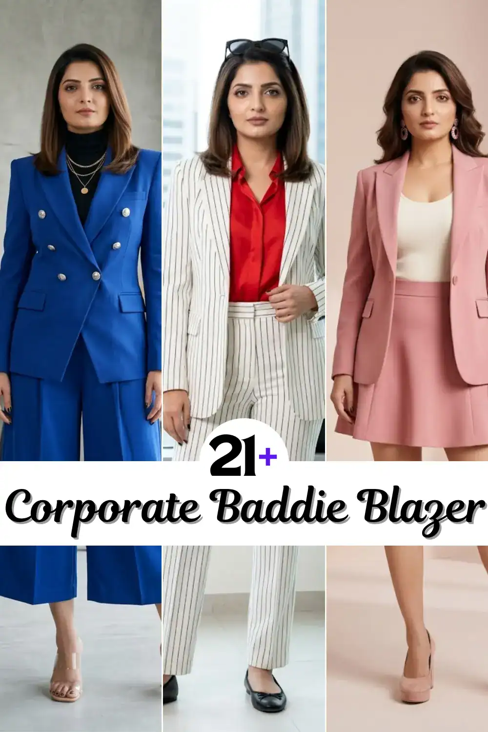 21+ Corporate Baddie Power Blazer Sets That Instantly Upgrade Your Work Outfit 21+ Corporate Baddie Power Blazer Sets That Instantly Upgrade Your Work Outfit