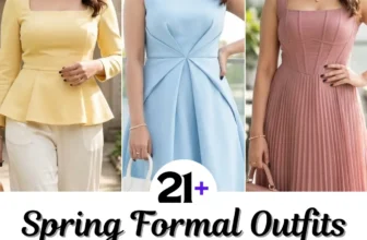 Beautiful Spring Formal Outfits for Parties, Weddings