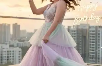 Cinematic Birthday Twirl Editorial 4K Glam Prompt