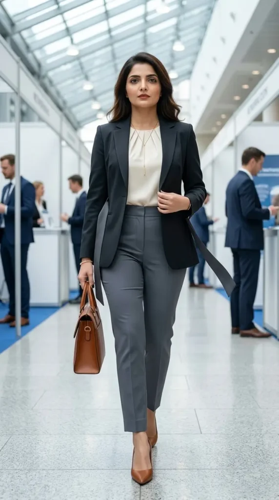 21 Career Fair Outfit Ideas Women Love for a Polished Look 15 Ribbon Structure Career Fair Outfit Women