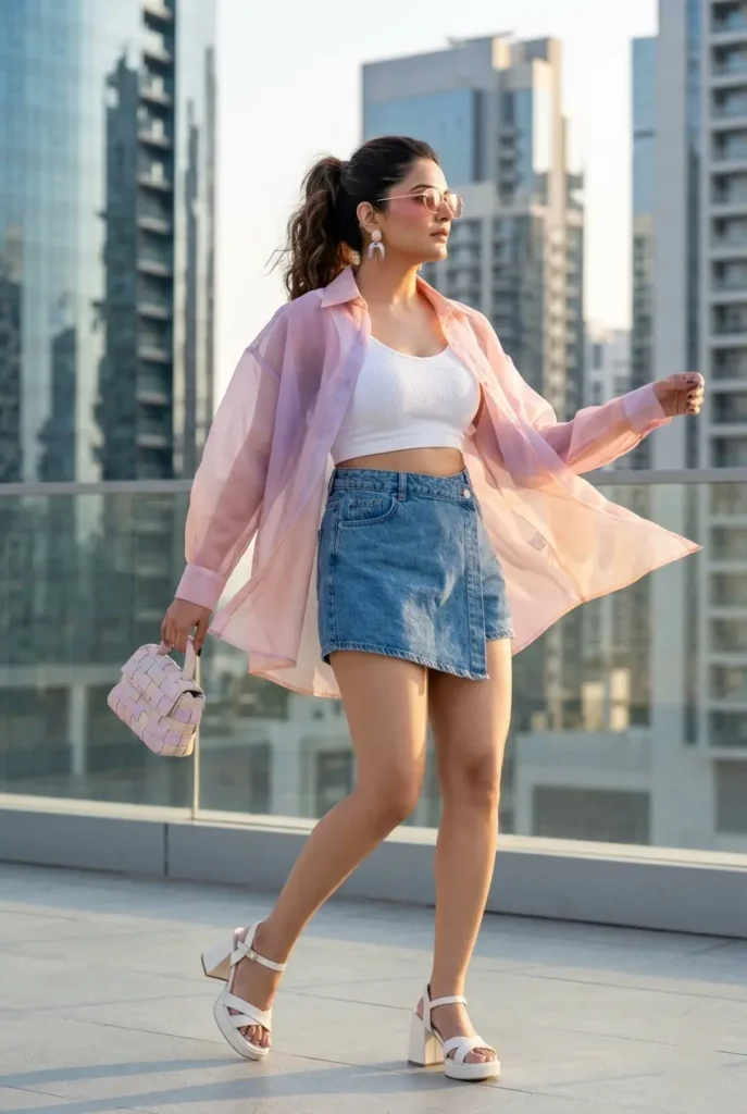 21+ Casual Summer Outfits for Women You’ll Want to Wear Every Day 1 Dreamy Pastel Statement Look