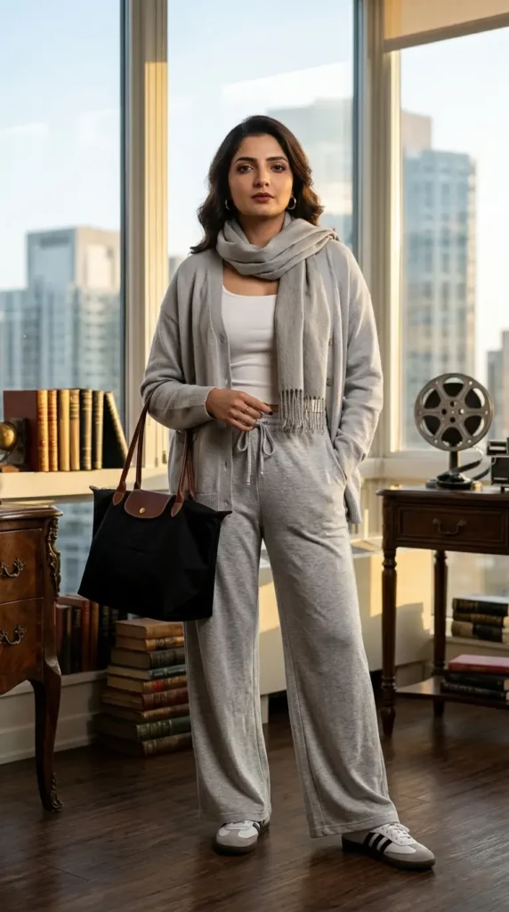 17+ Fall Cardigan Outfit Ideas You’ll Want to Wear All Season 12 Heathered Grey Lounge Fall Cardigan Outfit Ideas