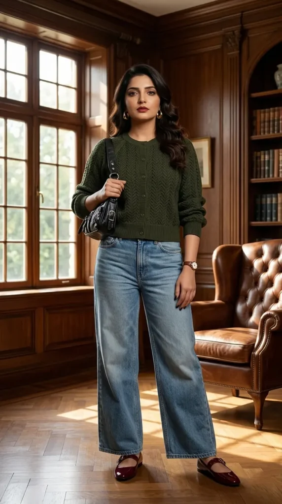 17+ Fall Cardigan Outfit Ideas You’ll Want to Wear All Season 7 Mossy Texture Maven Fall Cardigan Outfit Ideas