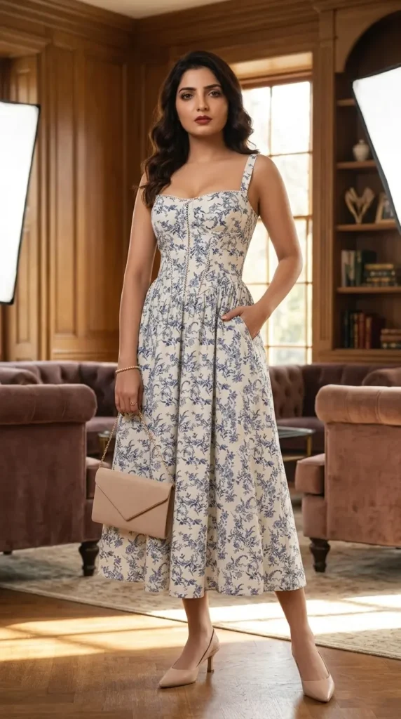 15+ Date Night Outfit Ideas for Women in 2026 Must-Try Looks This Year 14 Vintage Bloom Charm Date Date Night Outfit Ideas